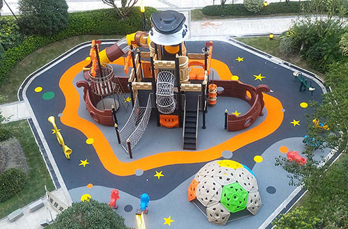 乐鱼运动游乐海盗船房地产社区案例