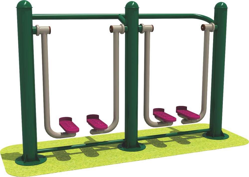 乐鱼运动健身器材 限位双人漫