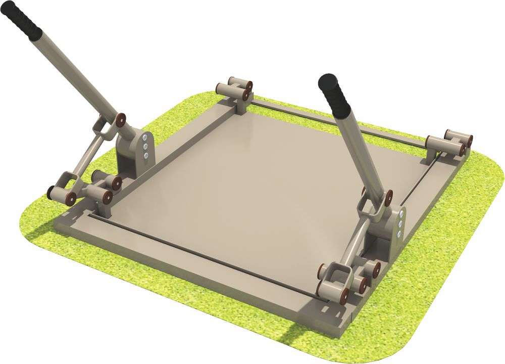 乐鱼运动健身器材 限位残疾人