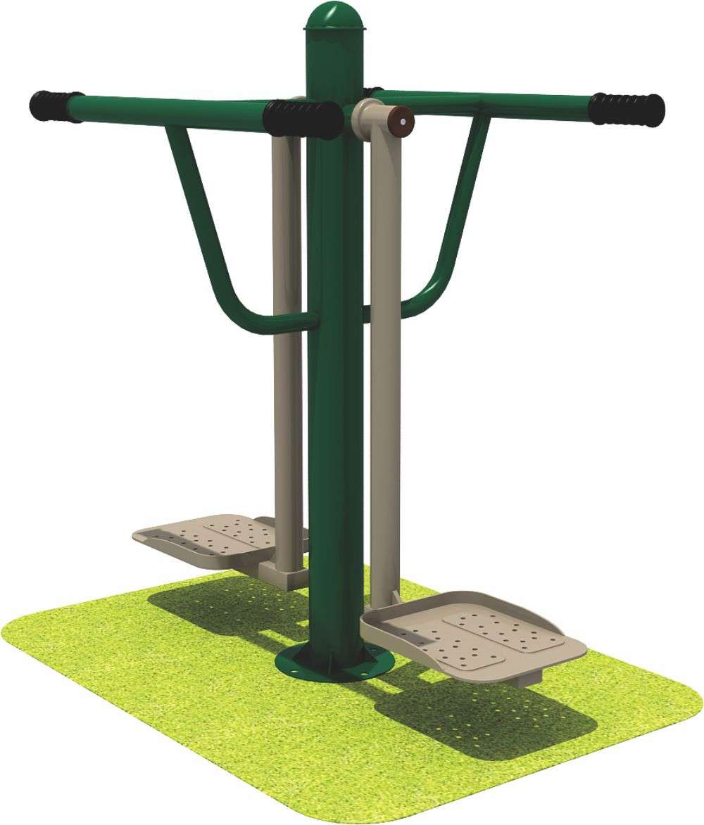 乐鱼运动健身器材 限位双人浪