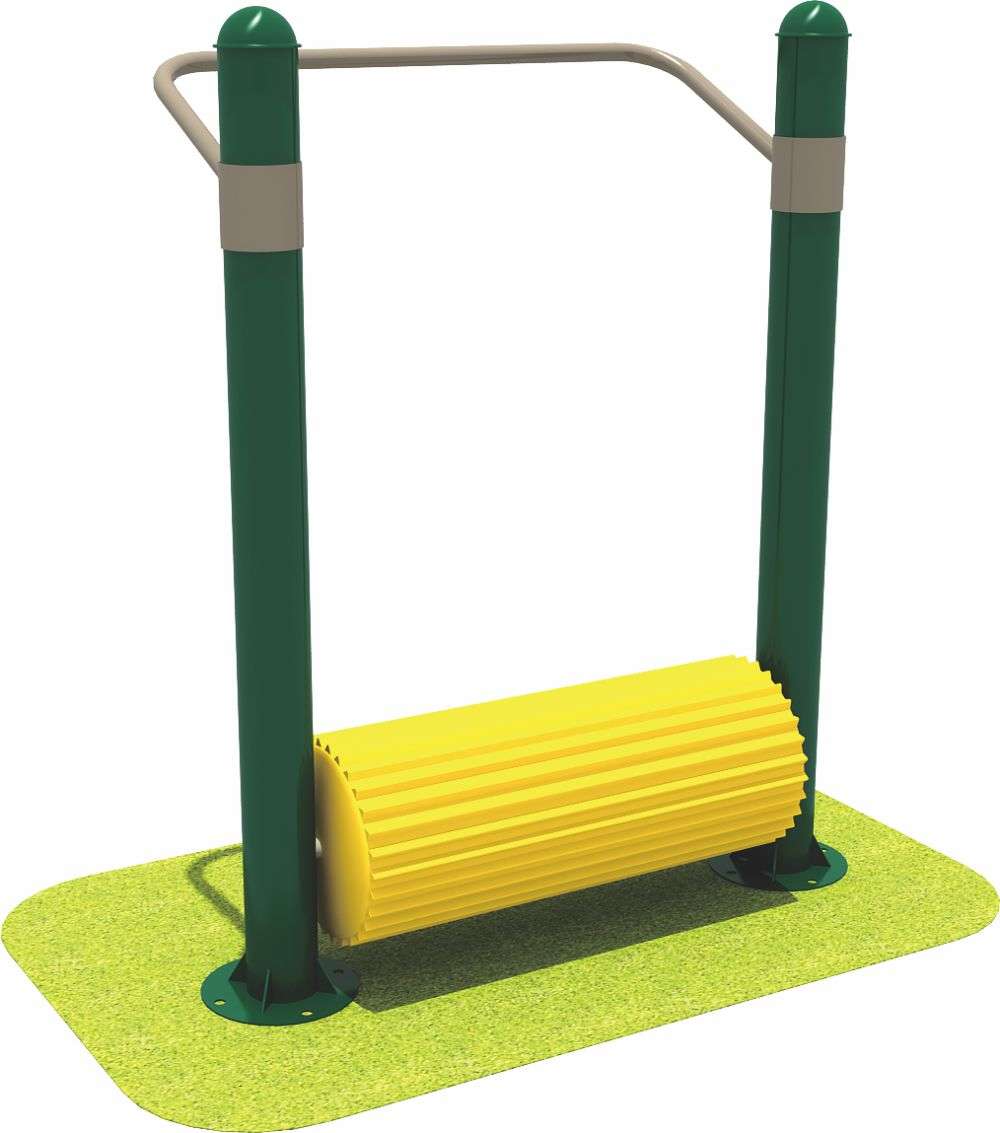 乐鱼运动健身器材 双人塑料车