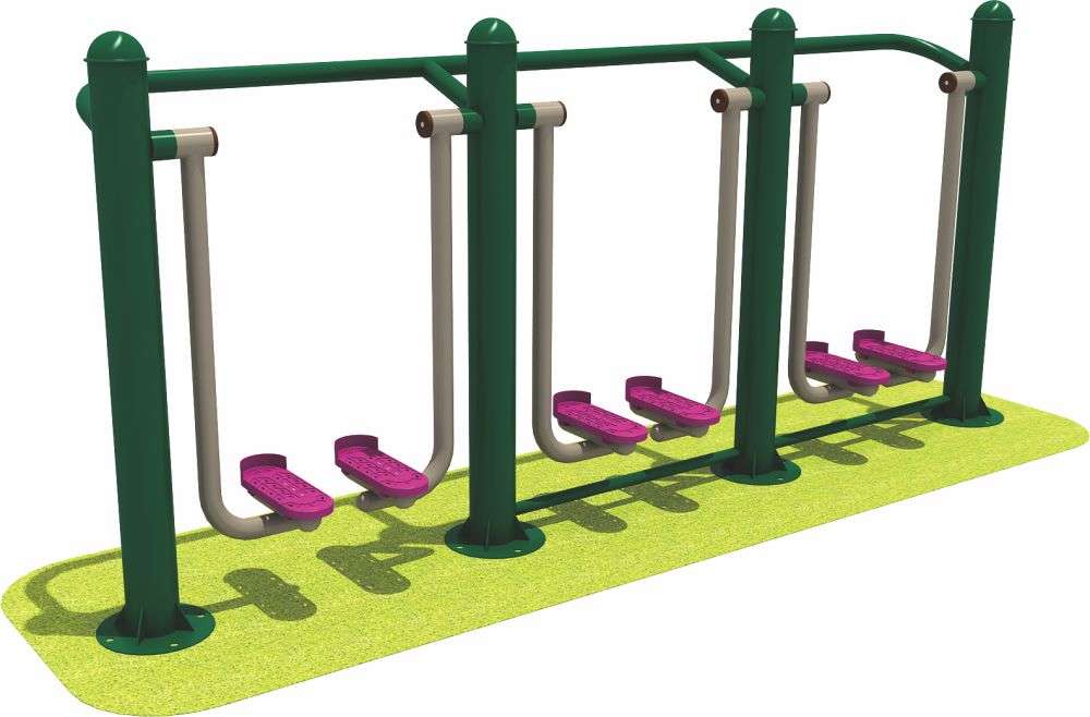 乐鱼运动健身器材 三人漫步机